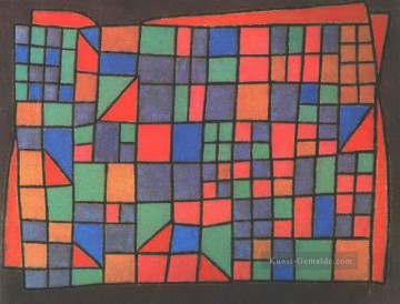 Glasfassade Paul Klee Ölgemälde